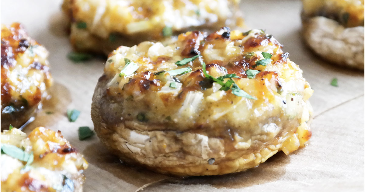 Stuffed Mushroom, appetizer