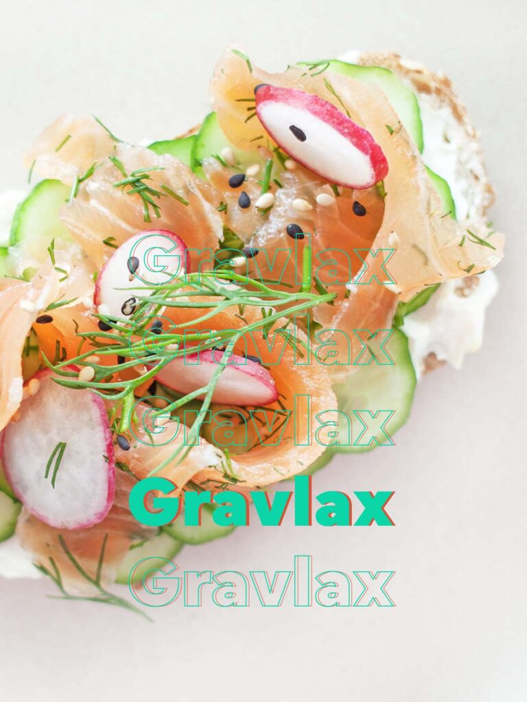 gravlax sandwich