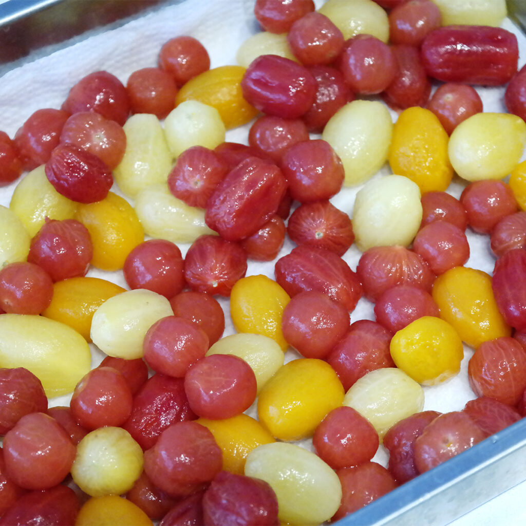 Peeled Cherry tomatoes