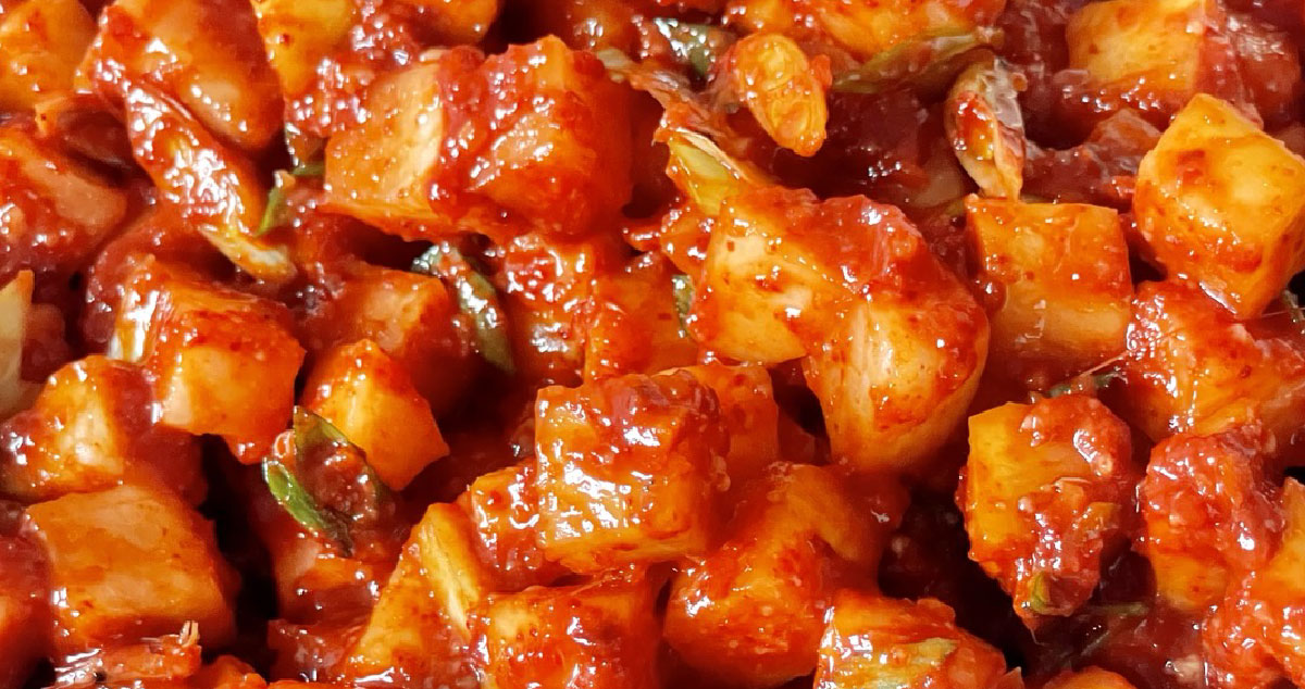 kimchi, kkakdugi, fermentation